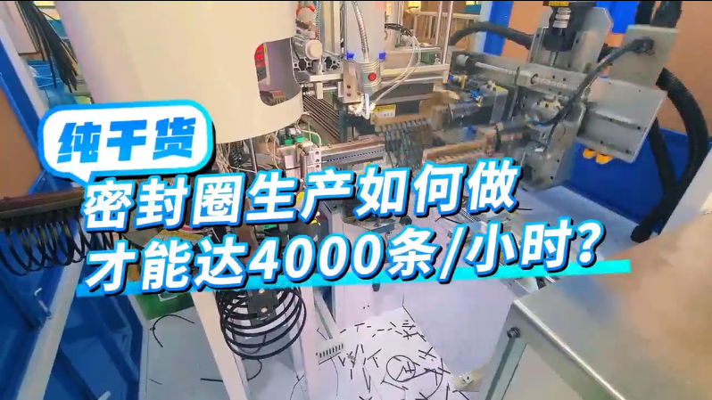 「视频」你知道密封圈生产如何做才能达4000条/小时吗？ 